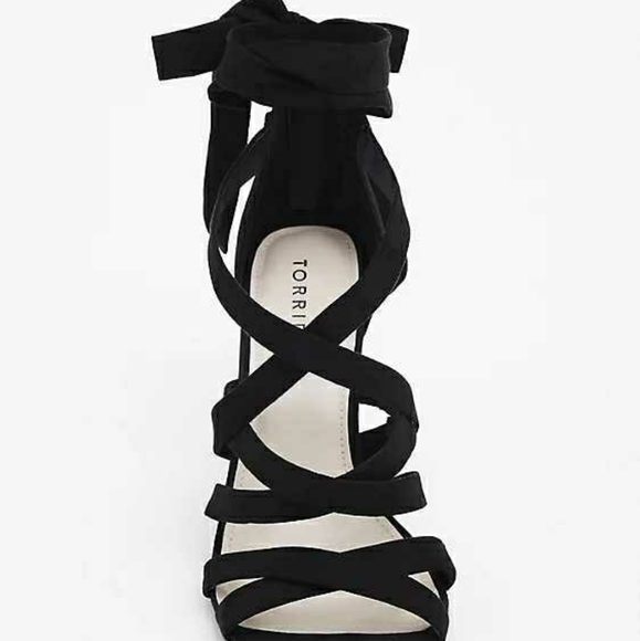 NWT Torrid Strappy Lace Up Heel - Picture 3 of 10